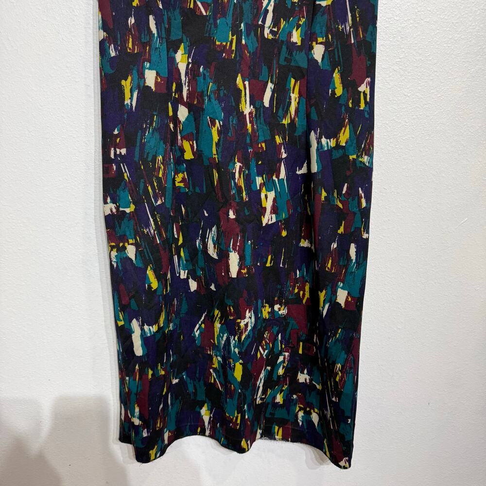 Kasper Black Sleeveless Midi Sheath Dress Sz 12 - Picture 4 of 12